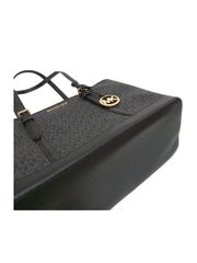 gambar-bawah-Michael-Kors-Jet-Set-Travel-Small-Top-Zip-Shoulder-Tote-Black