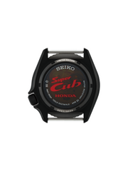 gambar-belakang-5 -Sports-Seiko- Honda -Super- Cub- Limited -Edition -“SKX -Sense- Style” -Automatic- Grey -Nylon -Strap- Black -Dial