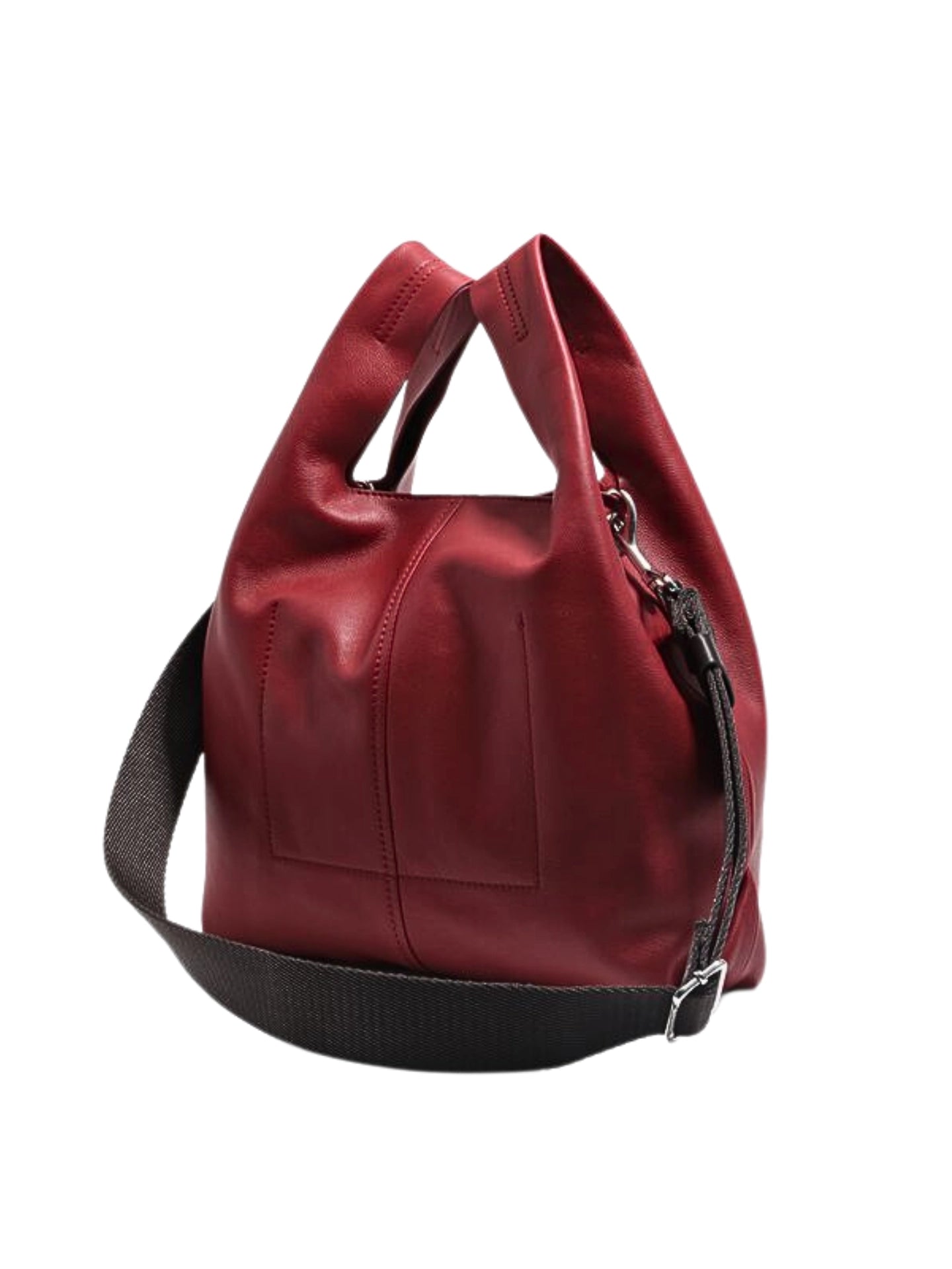 gambar-belakang-BYL-Medium-Red-Leather-Paper-Bag