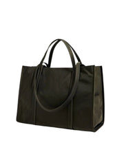 gambar-belakang-Bimba-Y-Lola-Chimo-Logo-Plaque-Large-Nylon-Shopper-Bag-Dark-Green