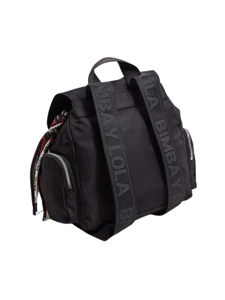 gambar-belakang-Bimba-Y-Lola-Olympia-Lettering-Logo-Patch-Medium-Nylon-Backpack-Black