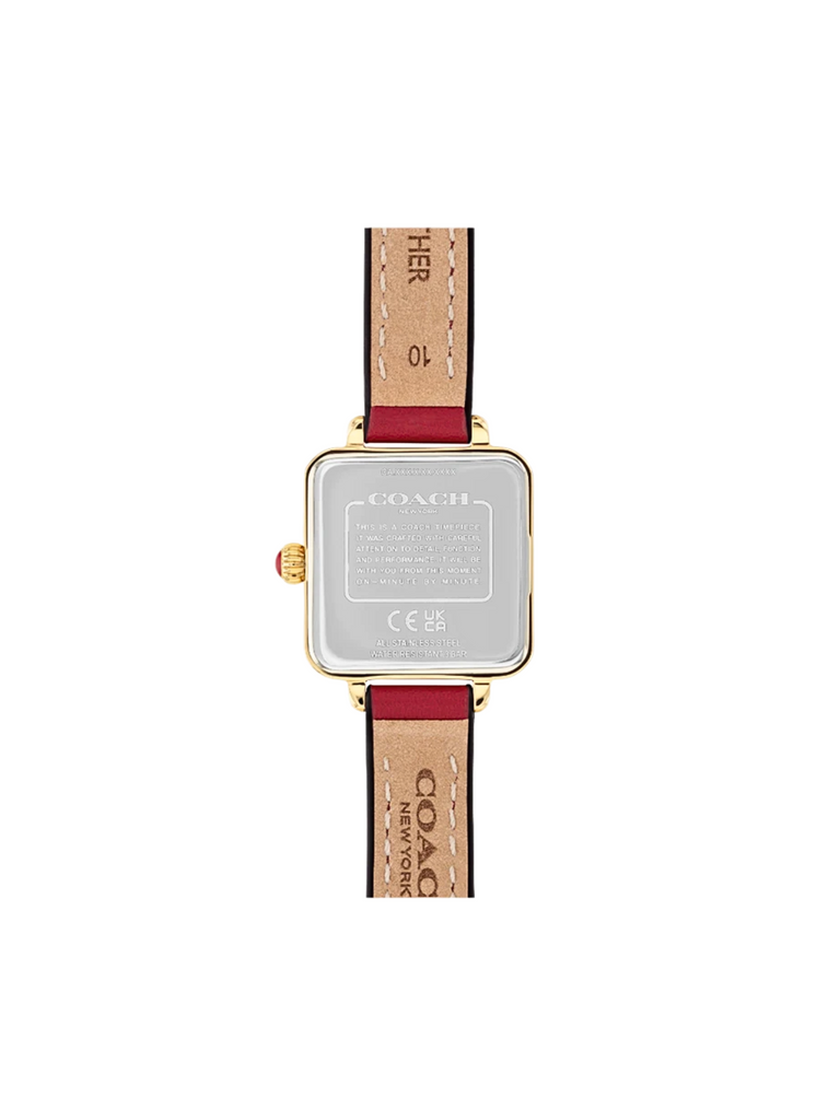gambar-belakang-Coach-14504226-Cass-Ladies-Dial-Leather-Strap-Red