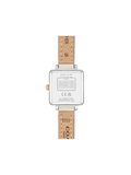 gambar-belakang-Coach-Cass-With-Floral-Logo-Leather-Strap-White