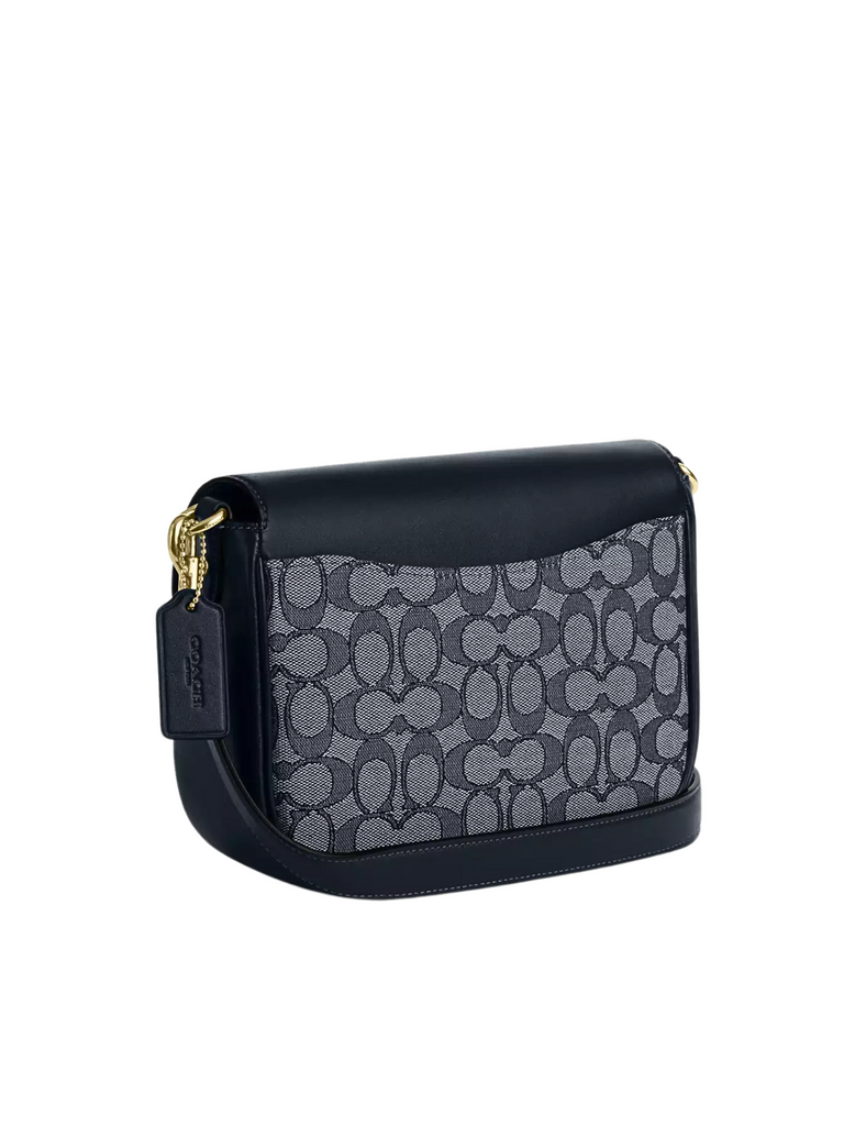gambar-belakang-Coach-Amelia-Saddle-Bag-In-Signature-Jacquard-Midnight-Navy