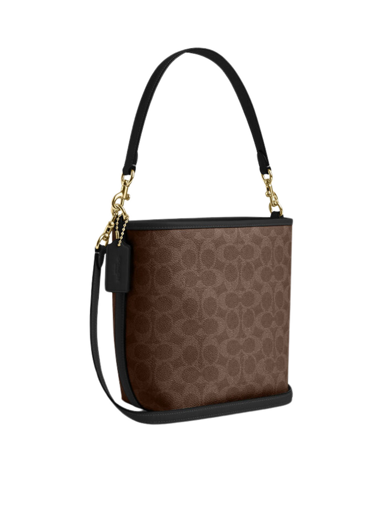 gambar-belakang-Coach-City-Bucket-Bag-In-Signature-Canvas-Walnut-Black