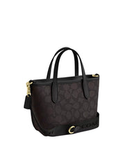 gambar-belakang-Coach-City-Mini-Tote-Bag-In-Signature-Canvas-Walnut-Black