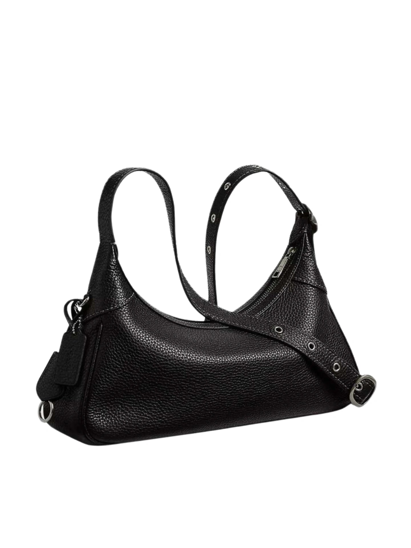 gambar-belakang-Coach-Ella-Small-Shoulder-Bag-Black