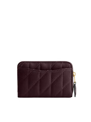 gambar-belakang-Coach-Essential-Small-Zip-Around-Card-Case-With-Pillow-Quilting-Black-Currant
