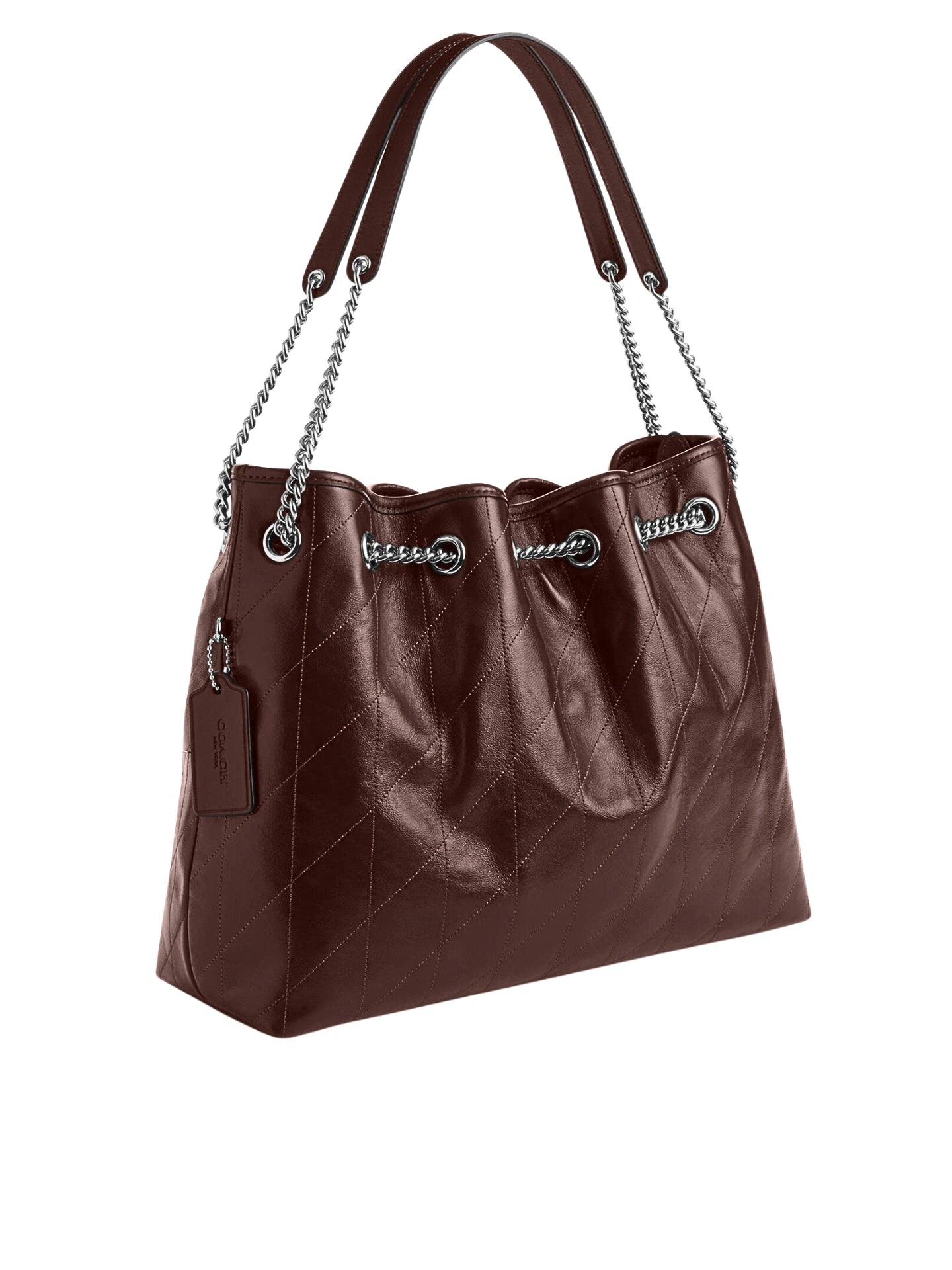 gambar-belakang-Coach-Evelyn-Shoulder-Bag-With-Quilting-Maple