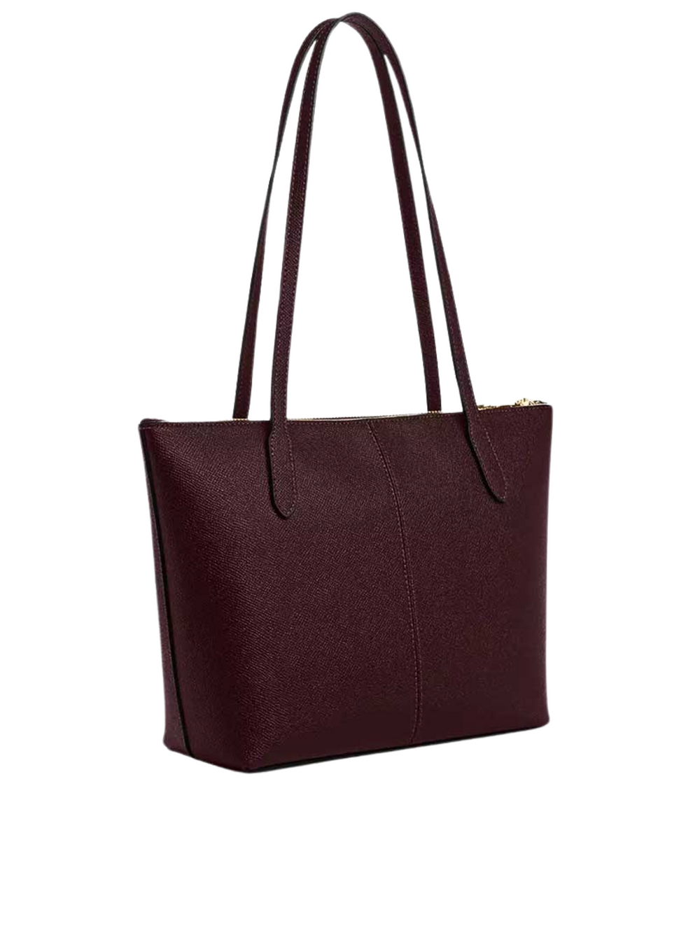 gambar-belakang-Coach-Fiona-Zip-Tote-Bag-Black-Merlot