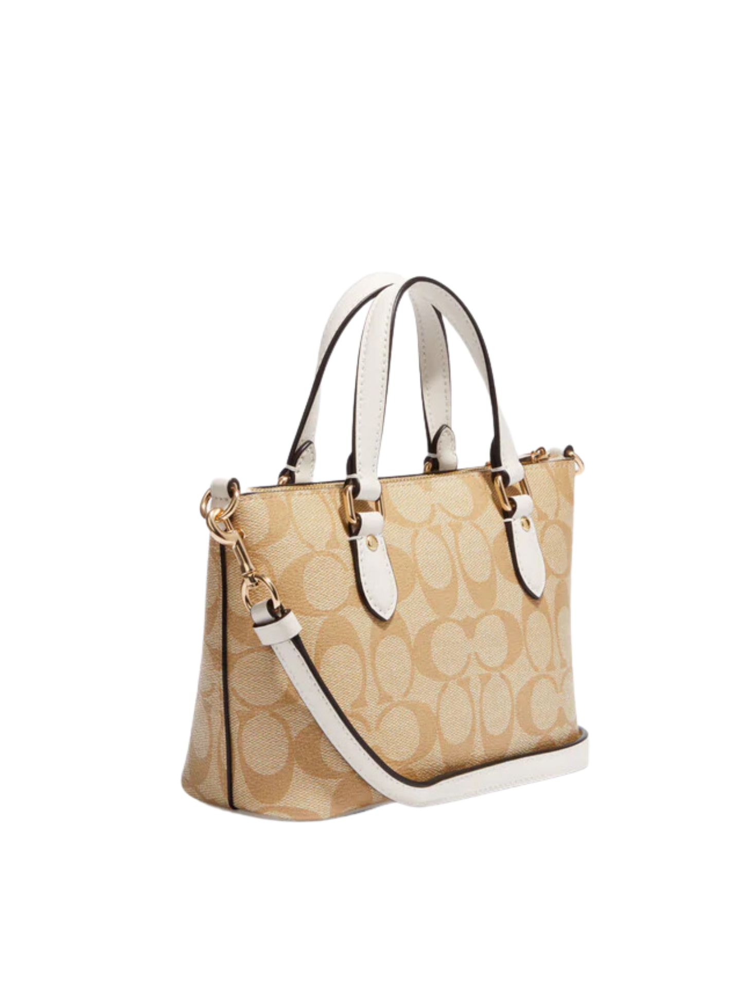 gambar-belakang-Coach-Gallery-Mini-crossbody-signature-canvas-light-khaki-chalk
