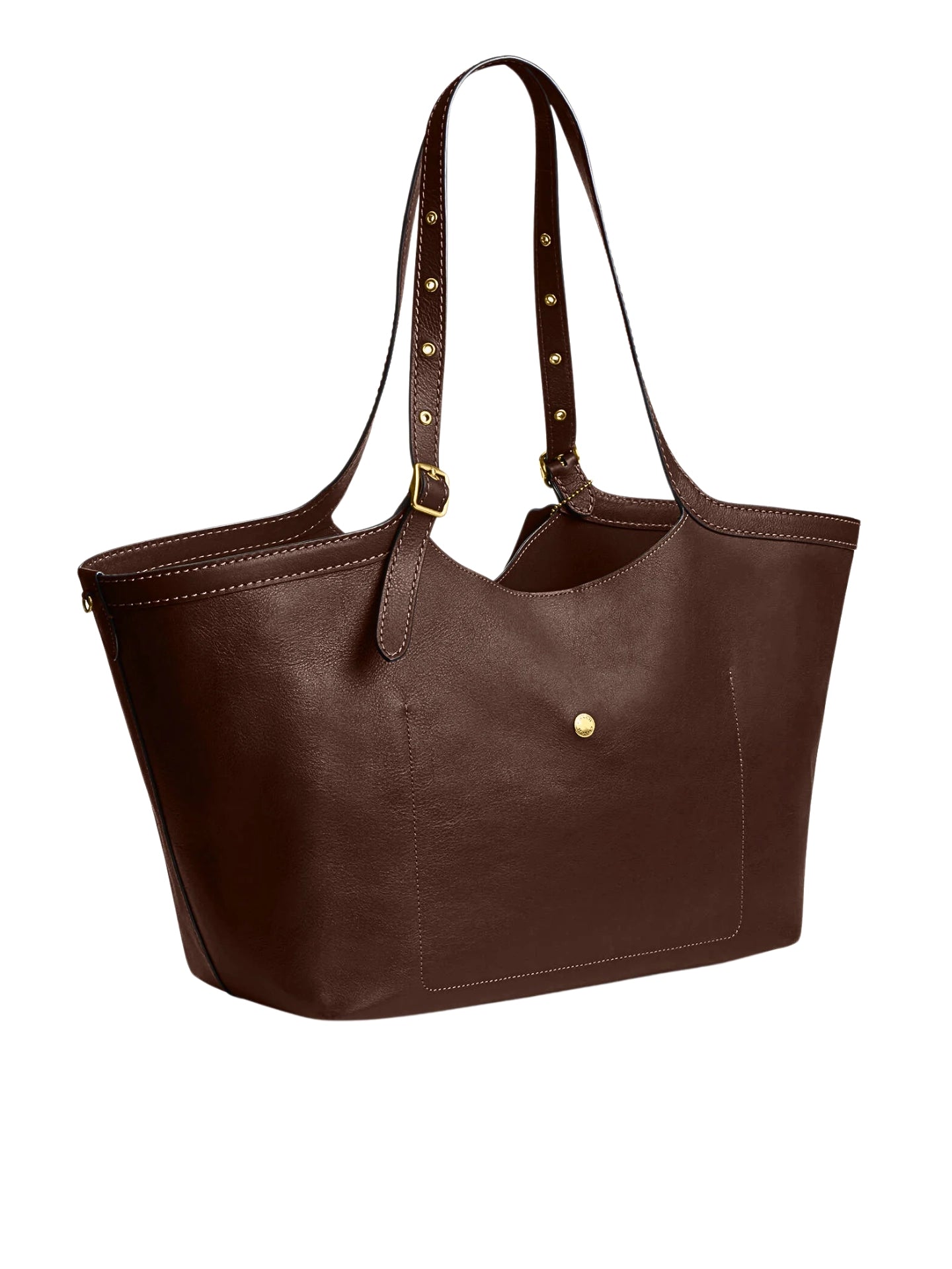 gambar-belakang-Coach-Gramercy-Tote-Bag-Dark-Brown