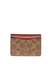 gambar-belakang-Coach-Half-Flap-Card-Case-In-Colorblock-Signature-Coated-Canvas-Tan-RustWEBP
