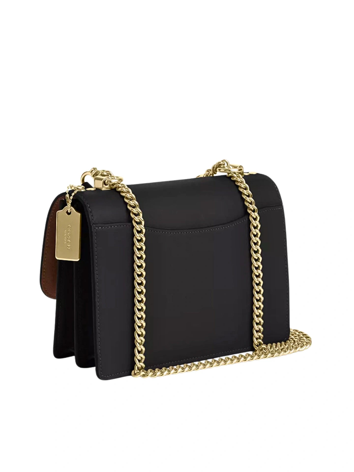 gambar-belakang-Coach-Klare-Crossbody-Bag-In-Signature-Canvas-Tan-Black-Multi