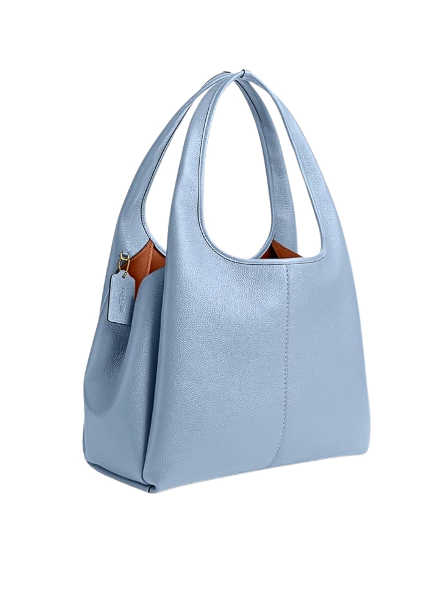 Coach Lana Shoulder Bag Pebble Leather Bluebell