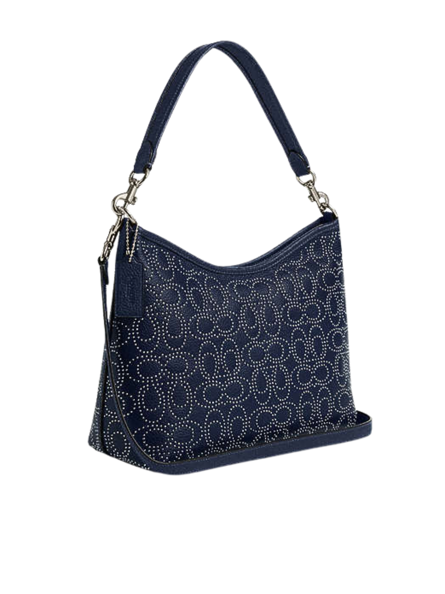 gambar-belakang-Coach-Laurel-Shoulder-Bag-With-Signature-Rivets-True-Navy