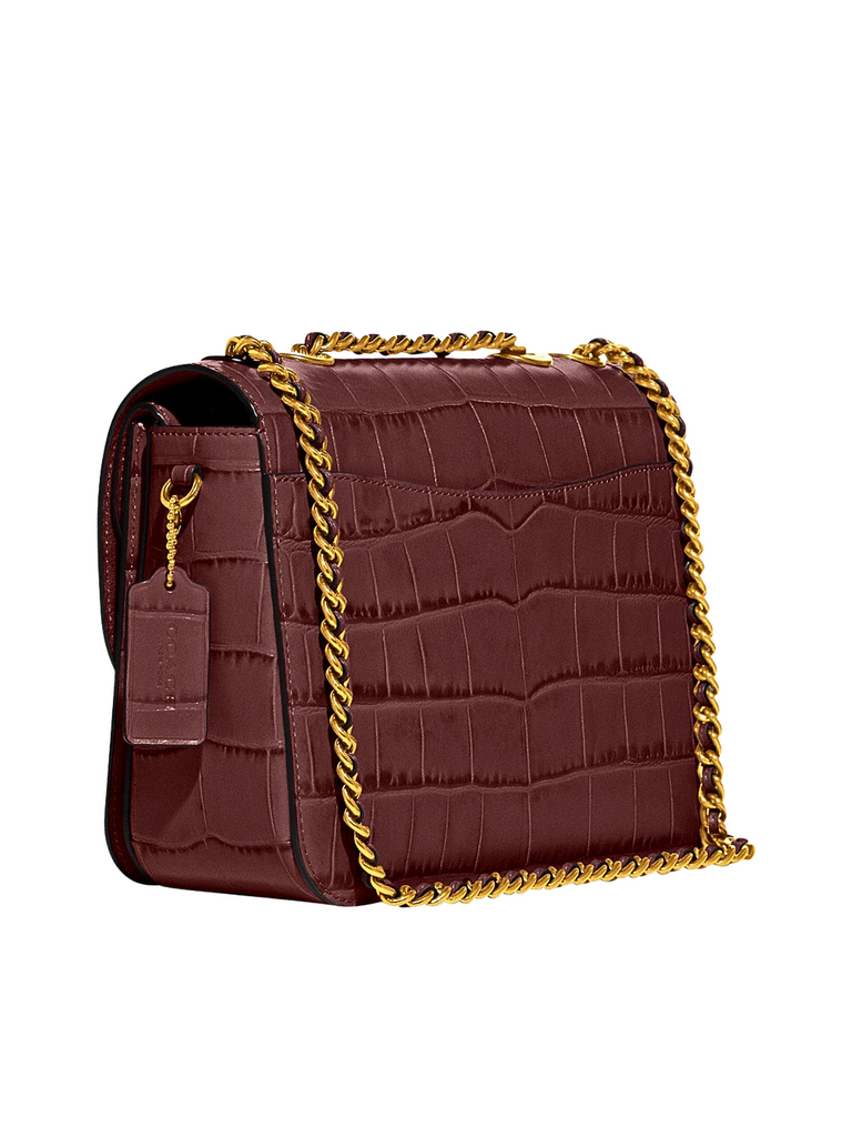 gambar-belakang-Coach-Madison-Croc-Embossed-Shoulder-Bag-Wine