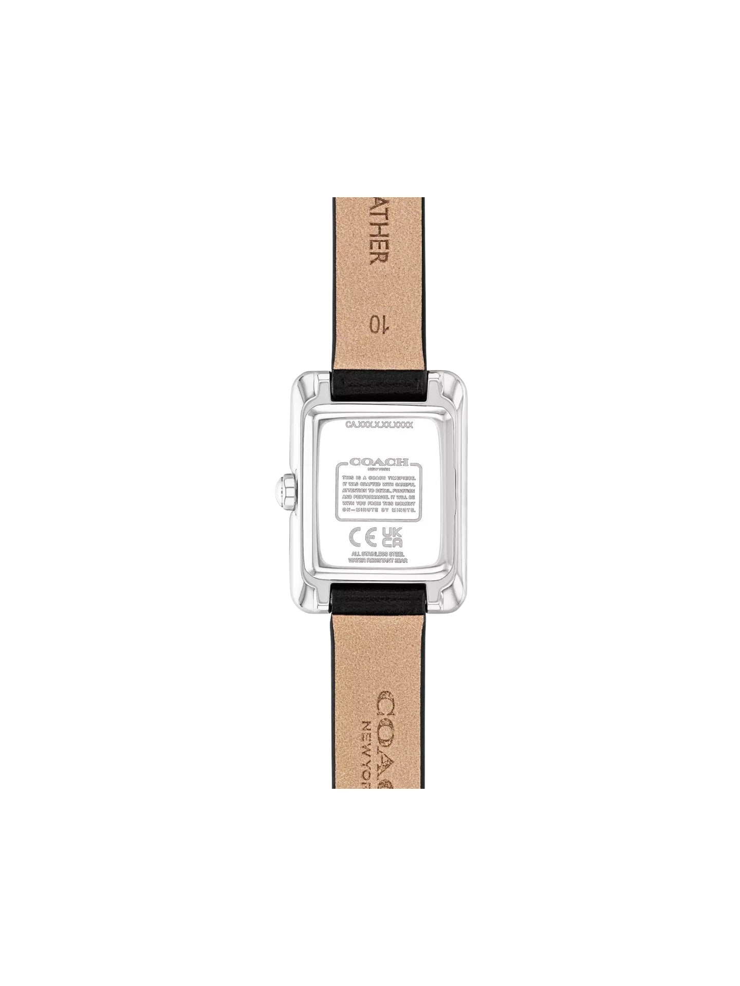 gambar-belakang-Coach-Mara-Case-Silver-Black-Leather-Strap-Watch