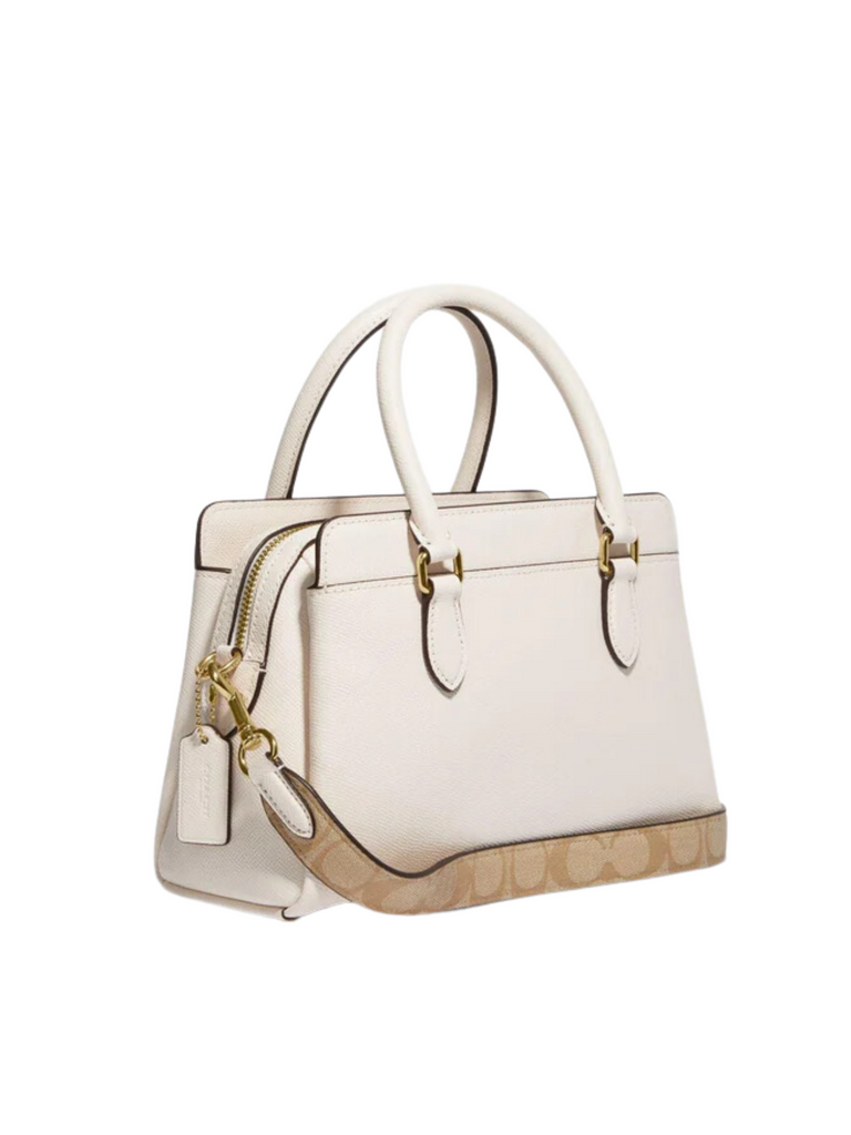 gambar-belakang-Coach-Mini-Darcie-Carryall-Leather-Chalk