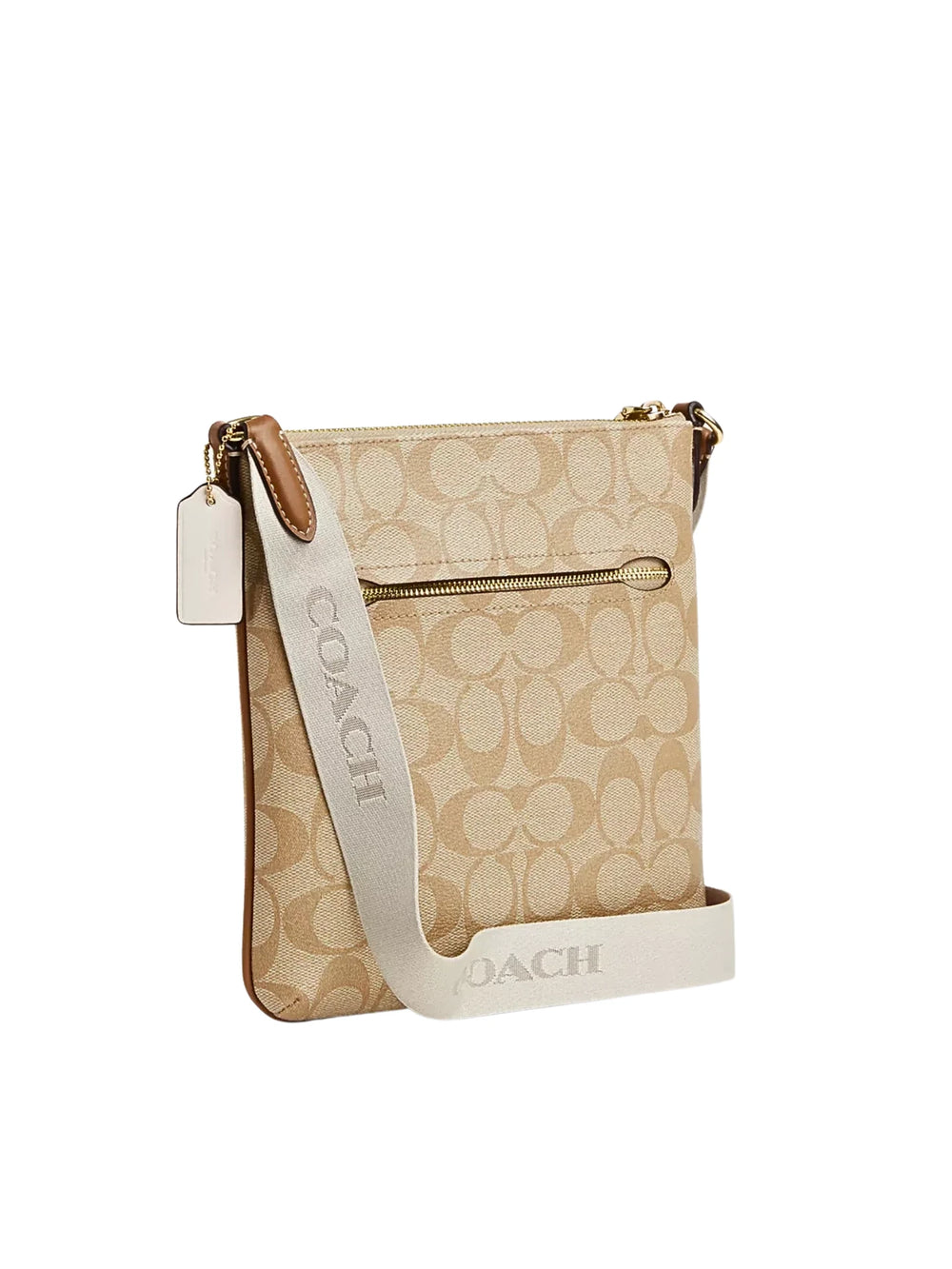 gambar-belakang-Coach-Mini-Rowan-File-Bag-In-Signature-Canvas-With-Stripe-Light-Khaki-Chalk-Saddle