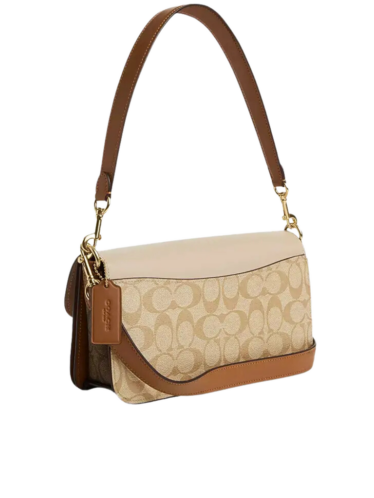 gambar-belakang-Coach-Morgan-Shoulder-Bag-In-Blocked-Signature-Canvas-Light-KhakiKhaki-Multi