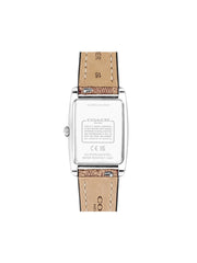 gambar-belakang-Coach-Reese-Quartz-Watch-24mm-Khaki-With-Interchangeable-Pink-Striped-Leather-Strap