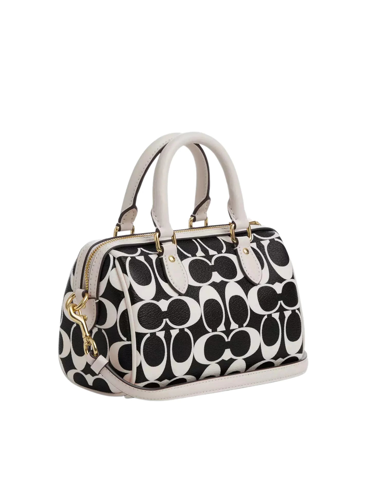 gambar-belakang-Coach-Rowan-Mini-In-Signature-Crossbody-Black-Multi