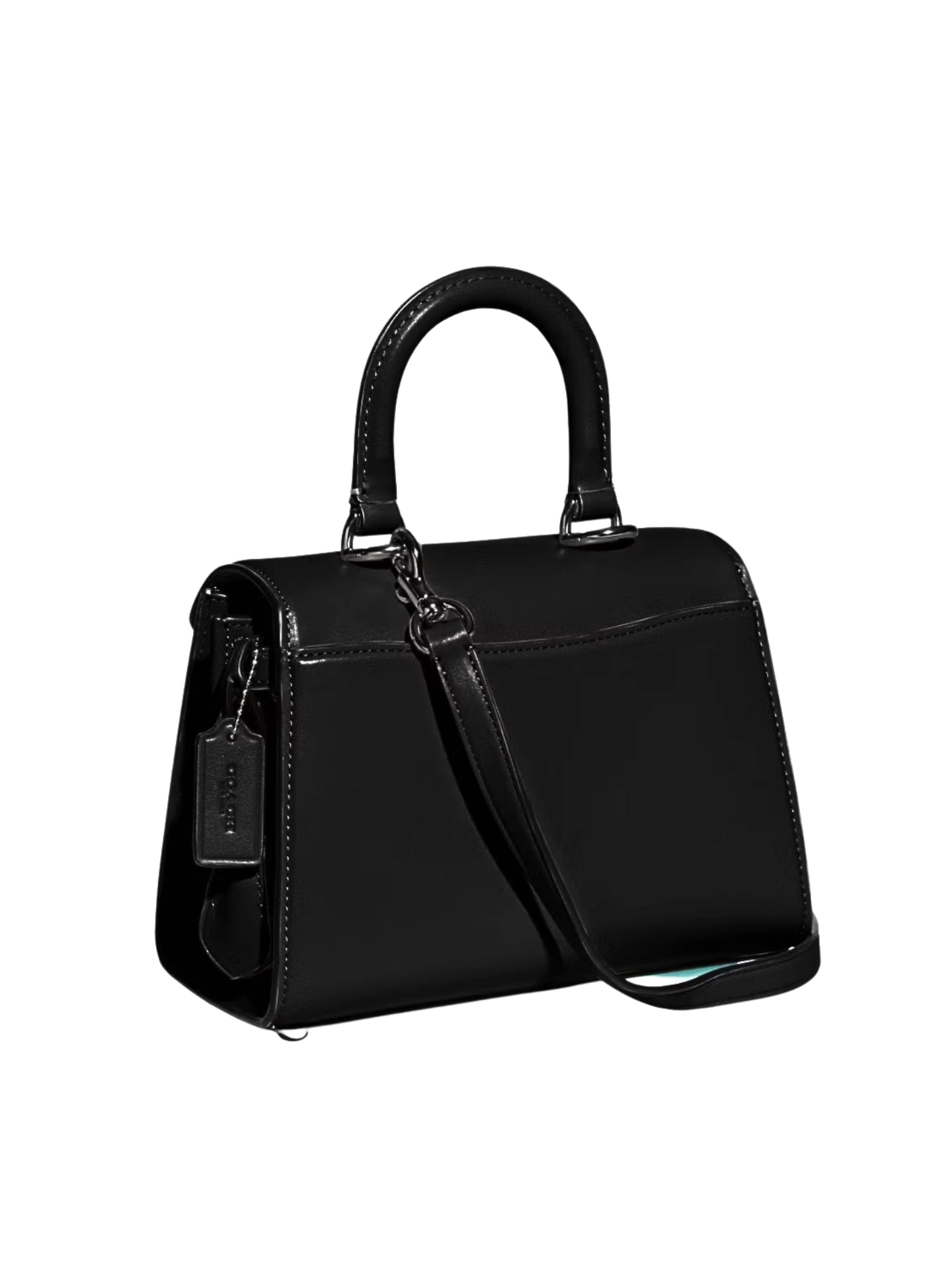 gambar-belakang-Coach-Sammy-21-Top-Handle-Bag-Black