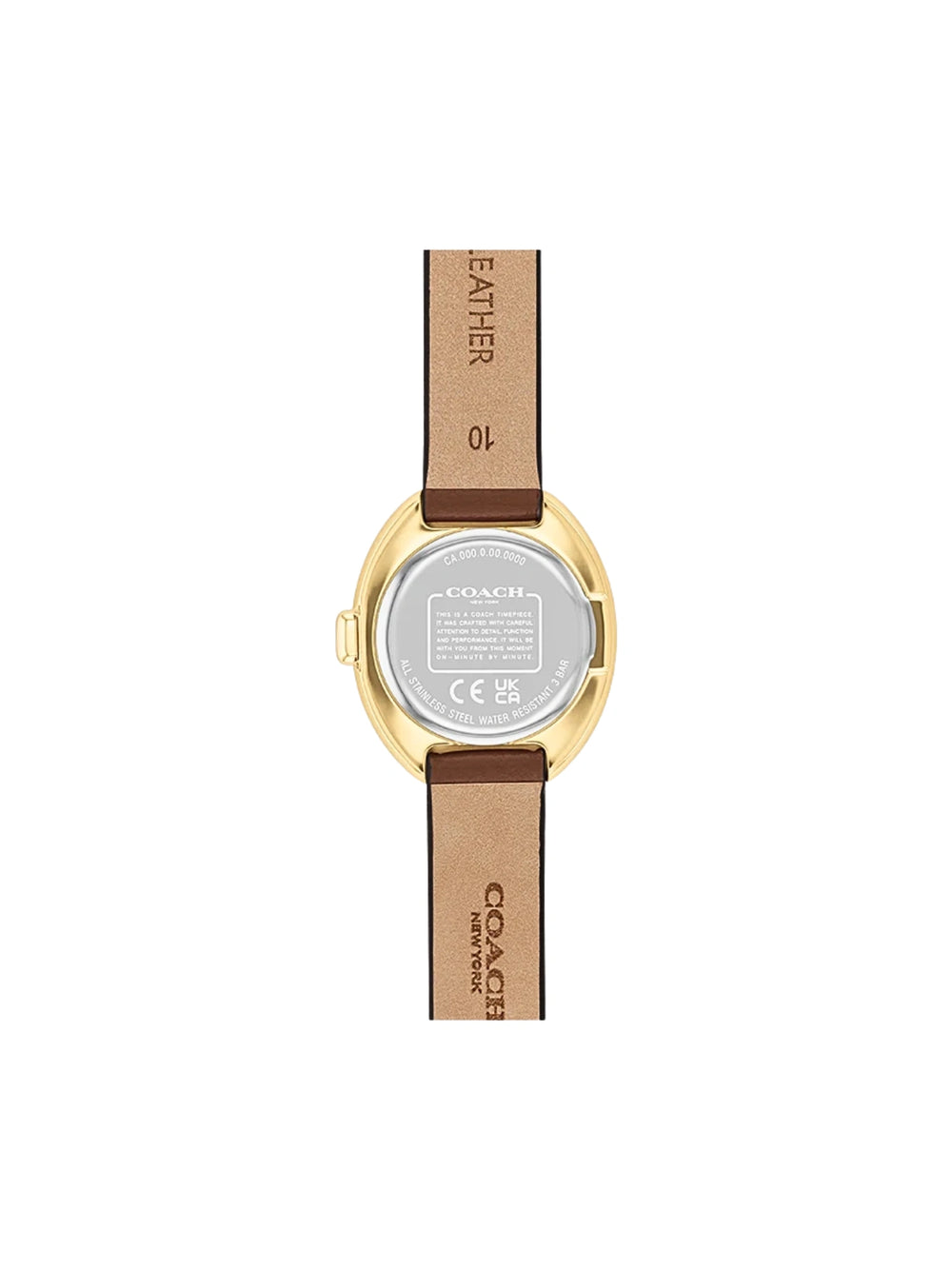 gambar-belakang-Coach-Sammy-Quartz-Gold-Case-Brown-Leather-Strap-Watch