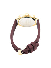 gambar-belakang-Coach-Signature-Embossed-Boyfriend-Rubber-Strap-Burgundy-Gold-Dial-14504178