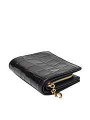 gambar-belakang-Coach-Snap-Wallet-Crocodile-Embossed-Leather-Black