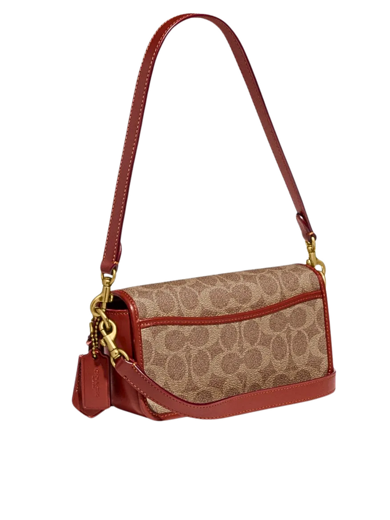 gambar-belakang-Coach-Studio-Baguette-Bag-In-Signature-Canvas-Tan-Rust