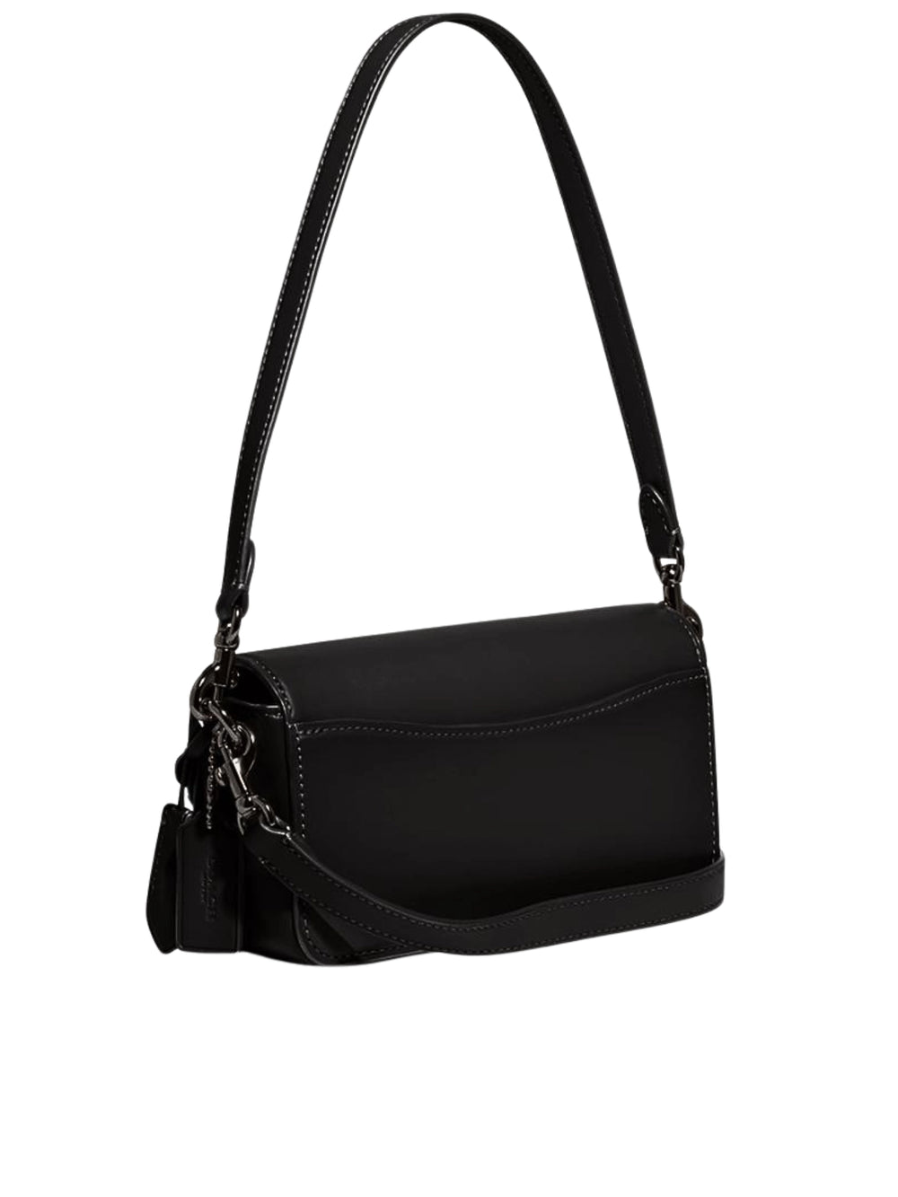 gambar-belakang-Coach-Studio-Baguette-In-Glovetanned-Leather-Shoulder-Bag-Black