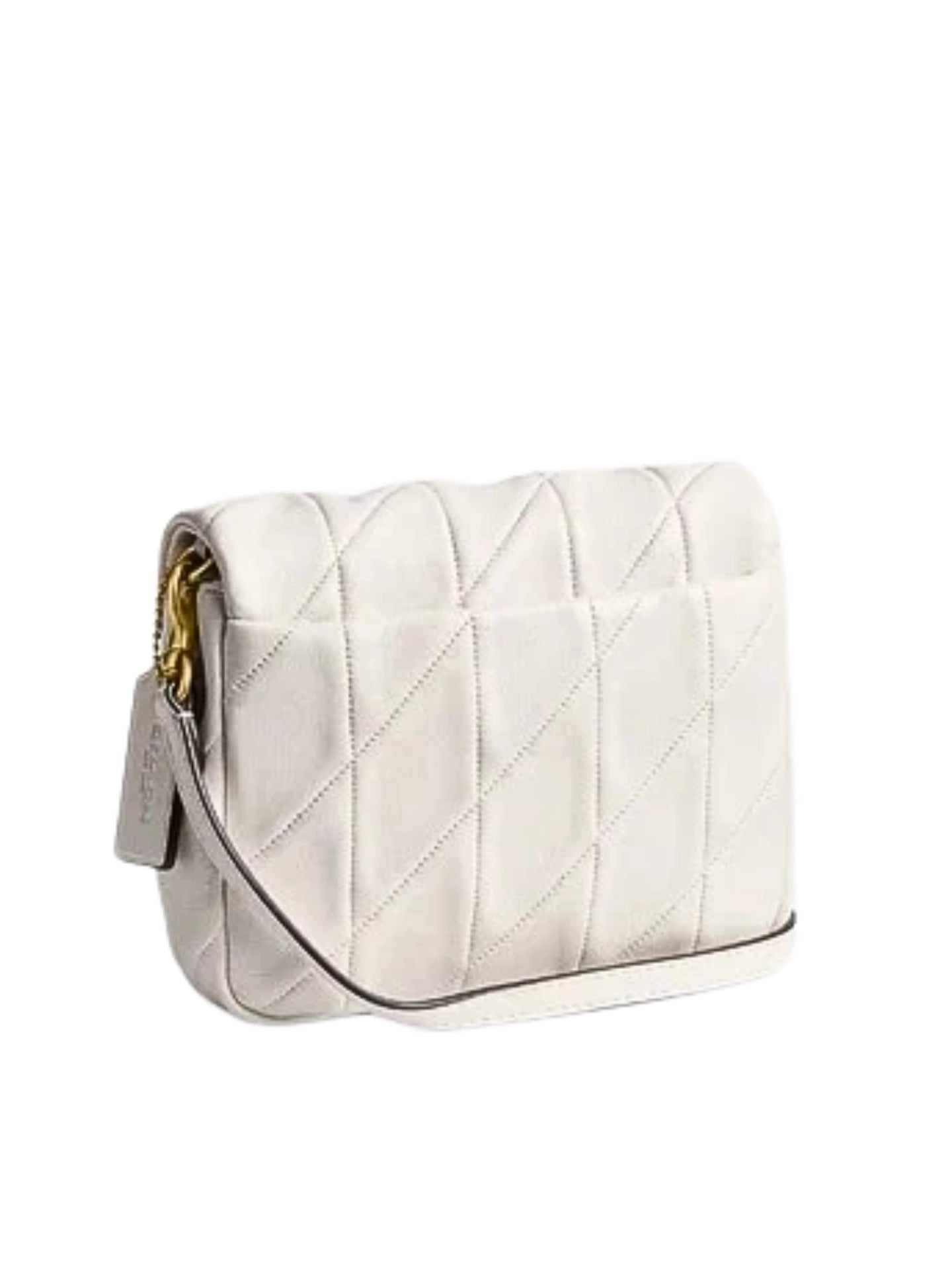 Coach Times Square Tabby Shoulder Bag 26 With Quilting Chalk