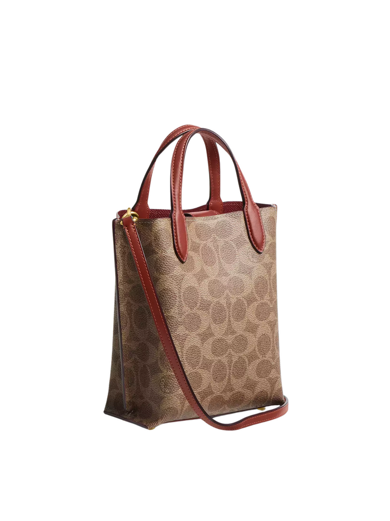 gambar-belakang-Coach-Willow-Tote-16-In-Signature-Canvas-Tan-Rust