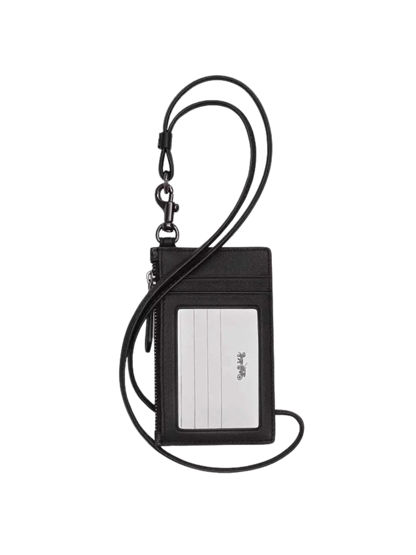 gambar-belakang-Coach-Zip-Lanyard-Card-Case-In-Signature-Canvas-Charcoal-Black