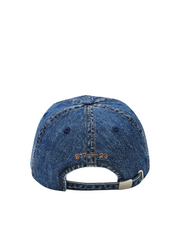 gambar-belakang-Emis-Washed-Denim-Ball-Cap-Blue-Green