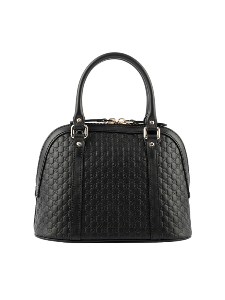 gambar-belakang-Gucci-Alma-Small-GG-Guccisimia-Dome-Satchel-Bag-Black