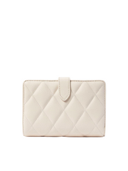gambar-belakang-Kate-Carey-Quilted-Leather-Medium-Compact-Bifold-Wallet-Meringue