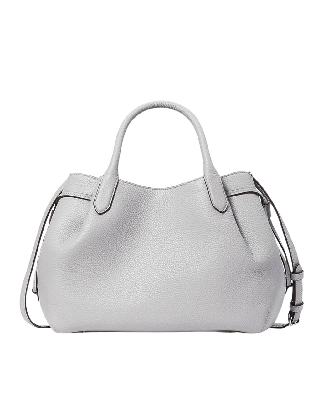 gambar-belakang-Kate-Spade-Dumpling-Pebbled-Leather-Large-Triple-Compartment-Satchel-Mountain-Grey