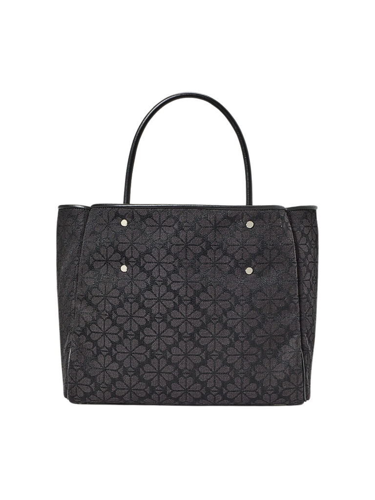 gambar-belakang-Kate-Spade-Flower-Jacquard-Medium-Everything-Tote-Bag-Black
