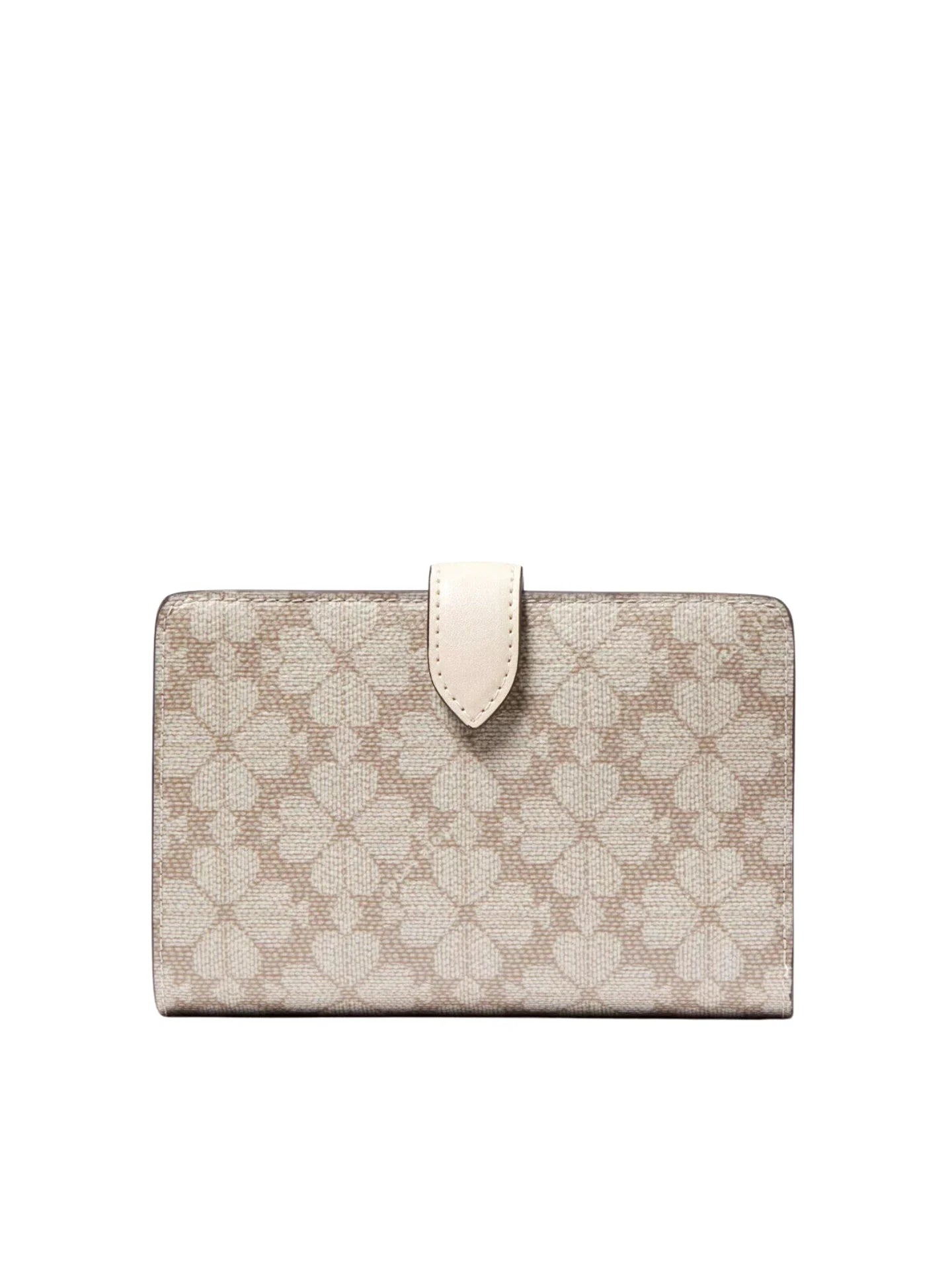 gambar-belakang-Kate-Spade-Flower-Medium-Compact-Bifold-Wallet-Dark-Beige