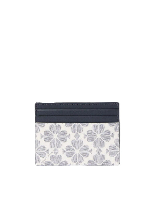 gambar-belakang-Kate-Spade-Flower-PVC-Small-Slim-Card-Holder-Navy-Multi