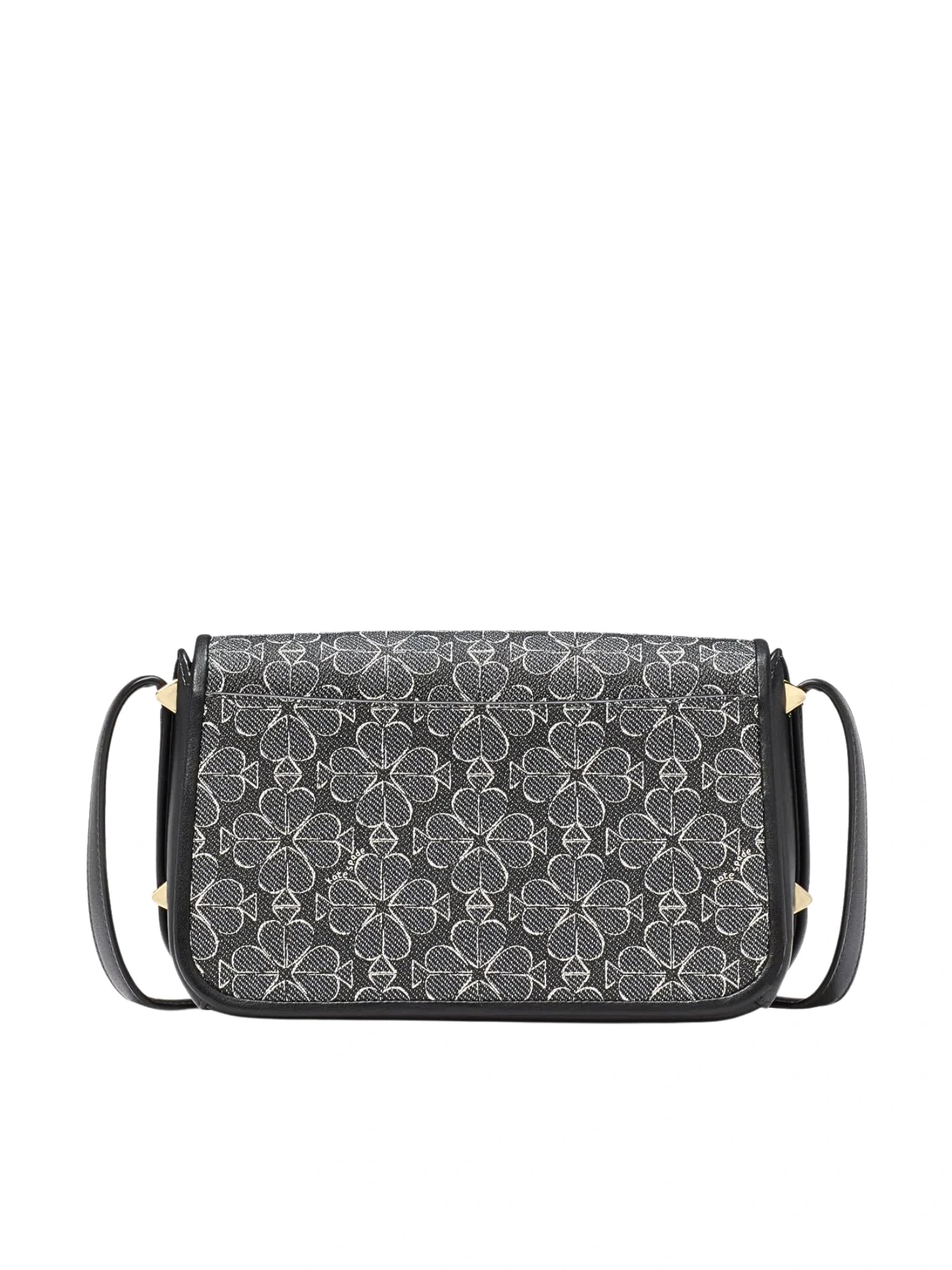 gambar-belakang-Kate-Spade-Liv-Spade-Flower-Coated-Canvas-Small-Flap-Crossbody-Black-Multi