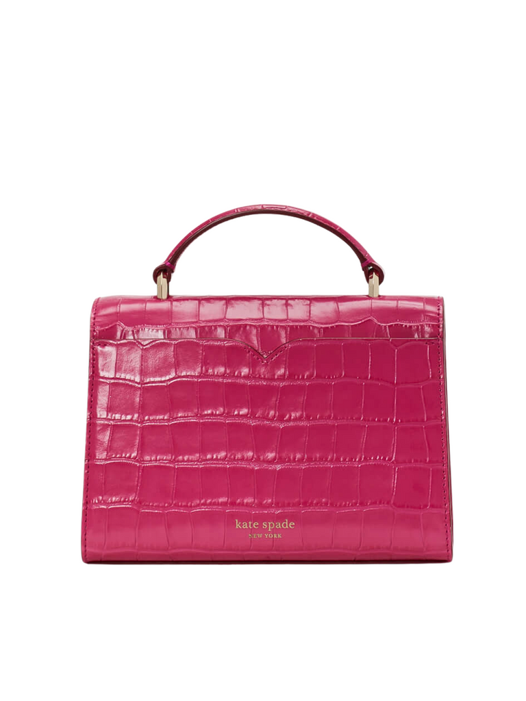 gambar-belakang-Kate-Spade-Lovitt-Croc-Embossed-Small-Top-Handle-Bag-Festive-Pink