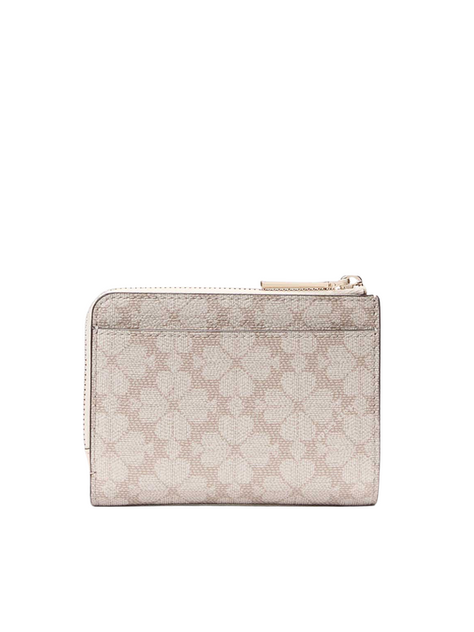 gambar-belakang-Kate-Spade-Signature-Spade-Flower-Small-L-Zip-Wallet-Dark-Beige-Multi