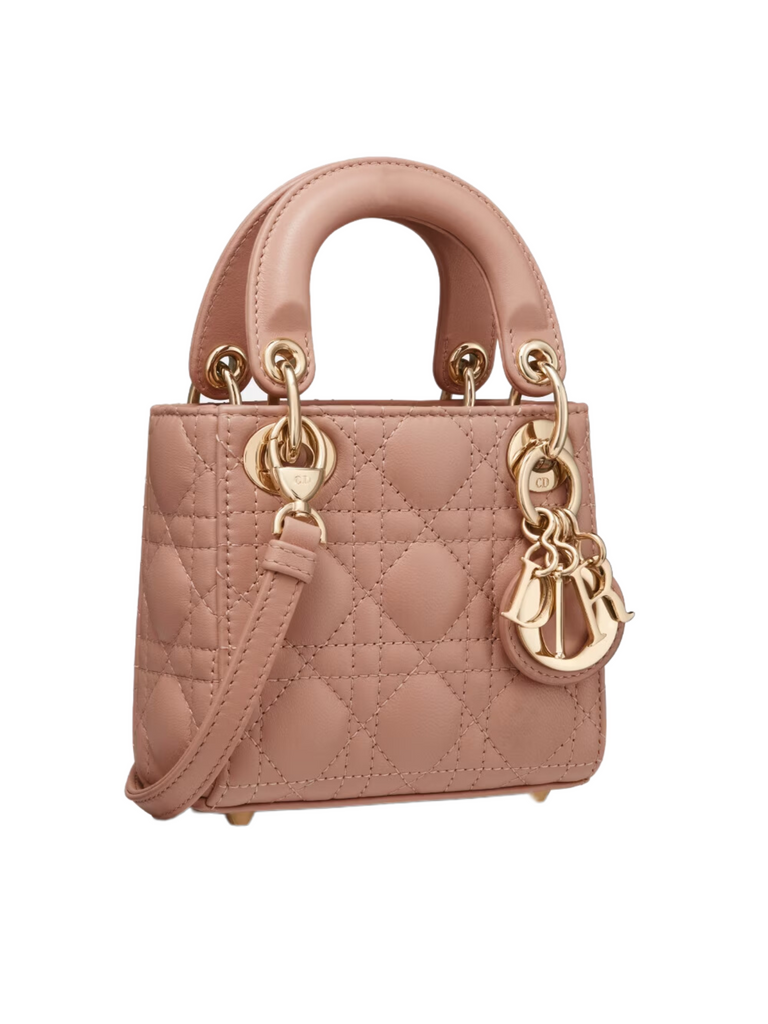 gambar-belakang-Lady -Dior- Micro -Bag- Cannage -Lambskin- Rose- Des -Vents