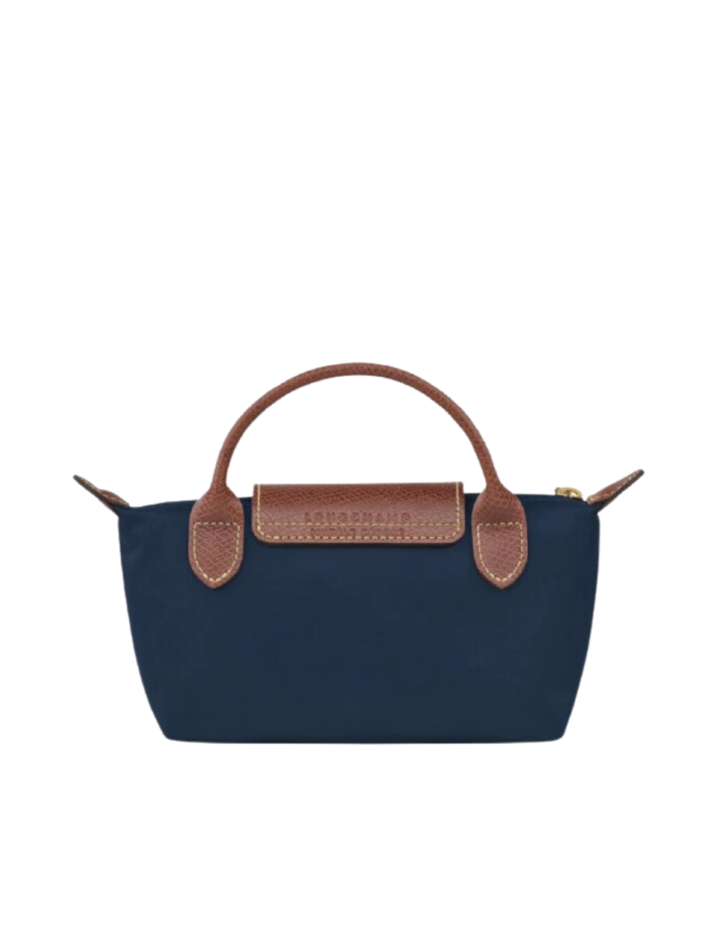 gambar-belakang-Longcham-Le-Pliage-Original-Pouch-With-Handle-Navy