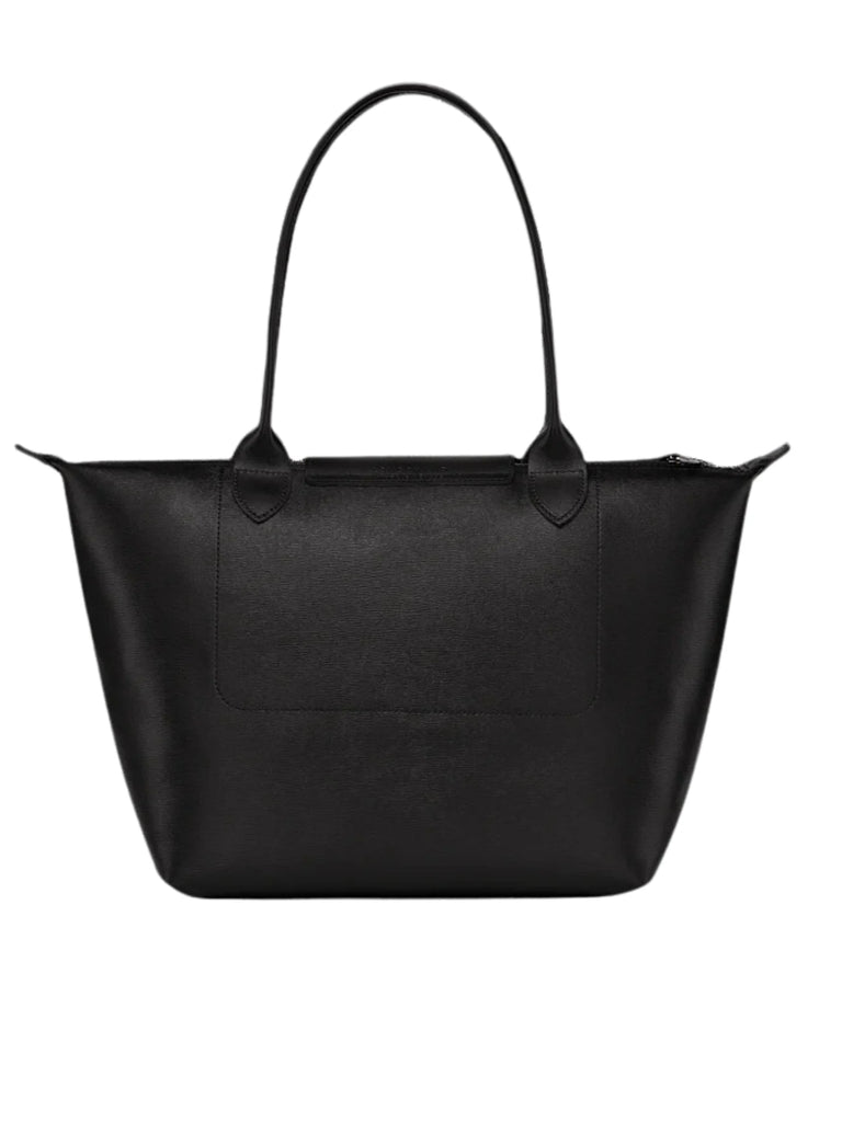 Black large longchamp sales bag