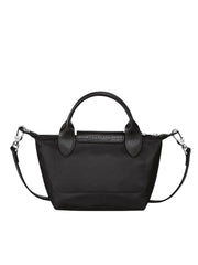 gambar-belakang-Longchamp-Le-Pliage-Neo-Extra-Small-Top-Handle-Black